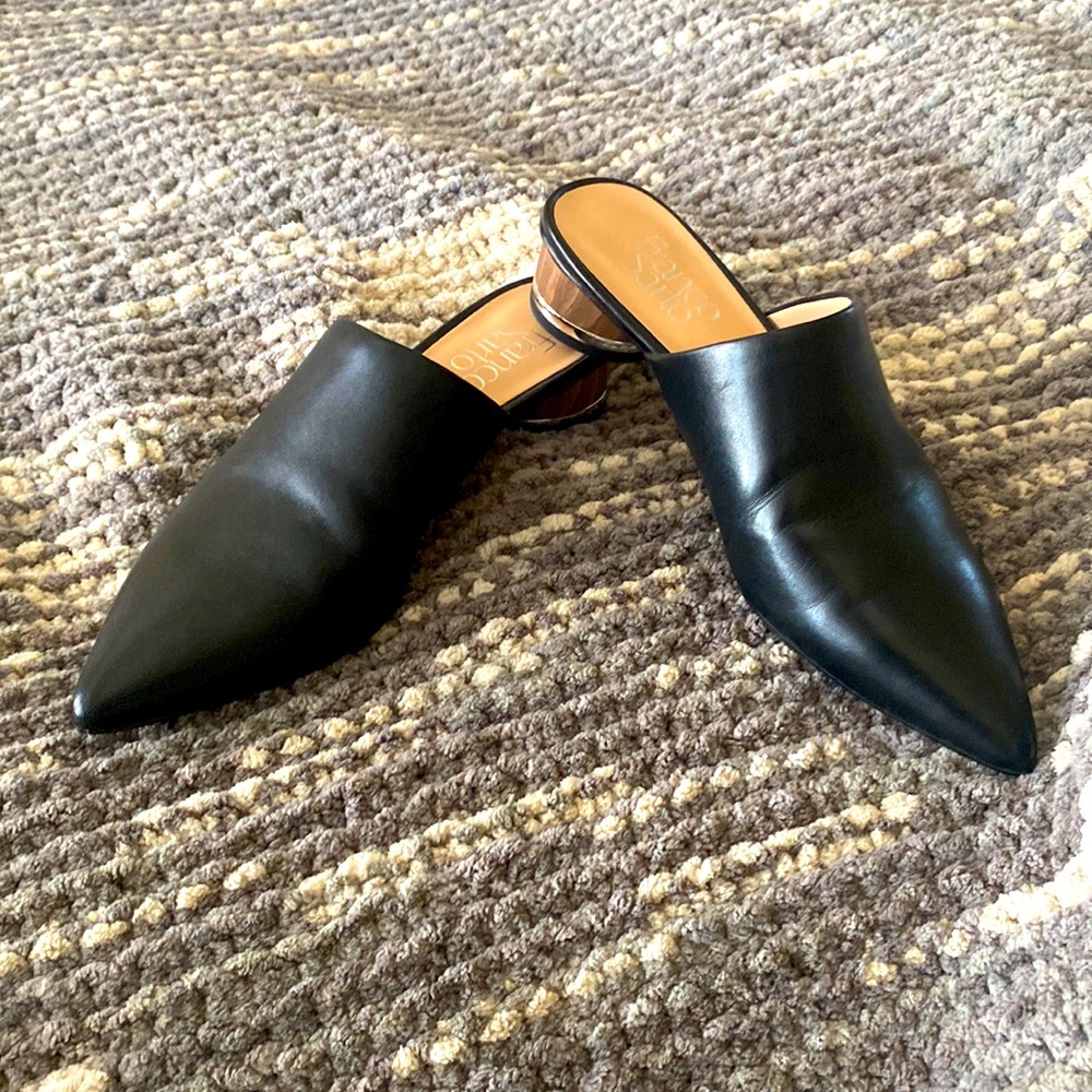 Franco sarto pointed slides